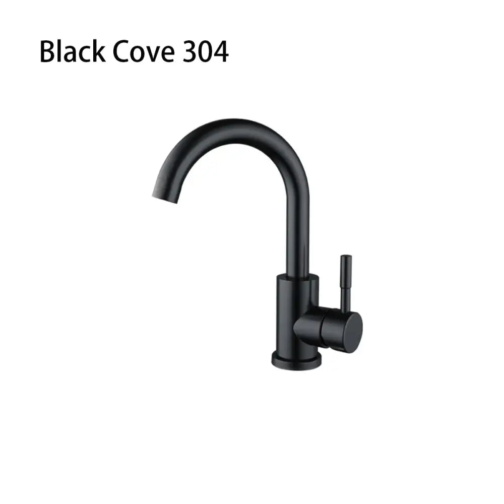 Decorbites black stainless steel bathroom faucet with matte black finish stainless steel alta calidad duradero y práctico
