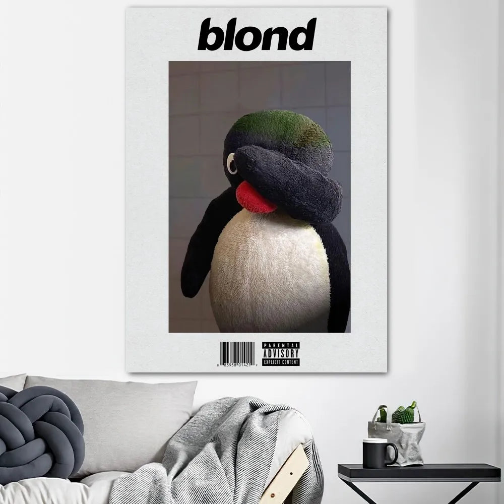 ’Blonde Ocean Poster Prints for Home Decor’ - z4 / 20X25cm - Posters