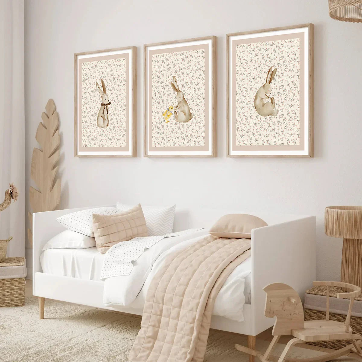 Bohemian Forest Animal Wall Art Set - Posters