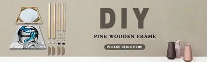 Pine wooden diy frame kit with geometric design and natural finish for decorbites boho rainbow sunshine nursery poster set