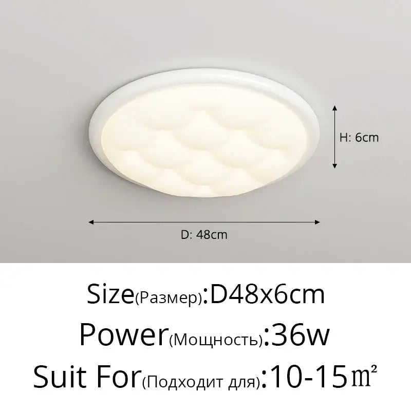 White oval decorbites bubble led ceiling light with textured dimpled surface and smooth rim for living room use