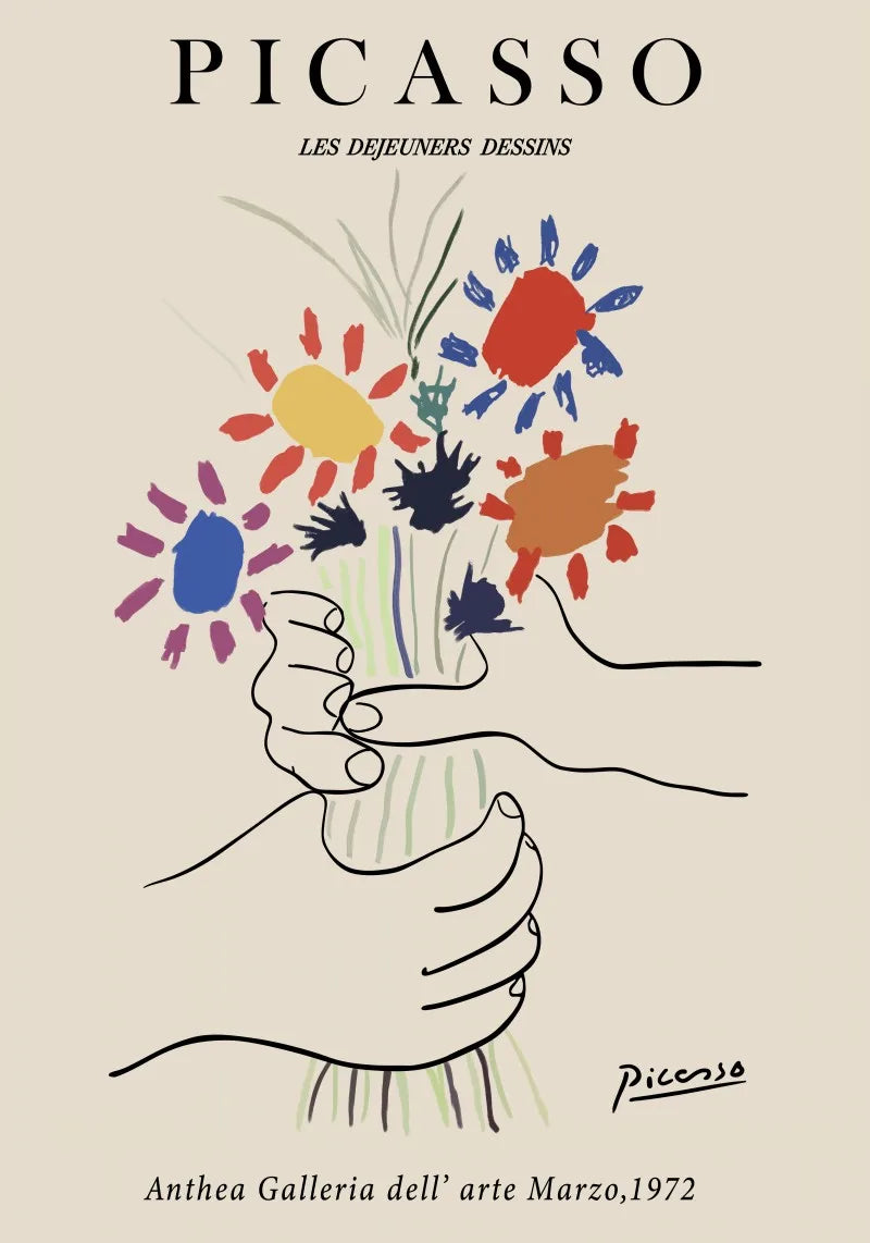 Butterfly Botanical Canvas Painting for Living Room - 15 / 50x70 No Frame - Posters