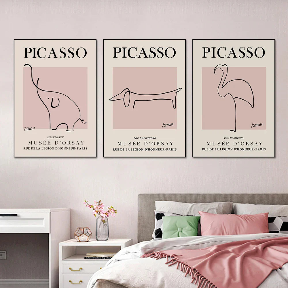 Butterfly Botanical Canvas Painting for Living Room - Posters