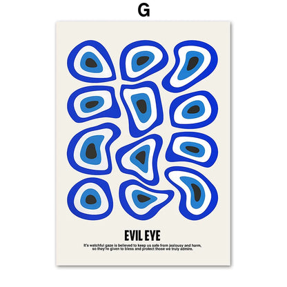 Butterfly Botanical Canvas Painting for Living Room - 1 / 50x70 No Frame - Posters