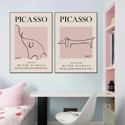 Butterfly Botanical Canvas Painting for Living Room - Posters