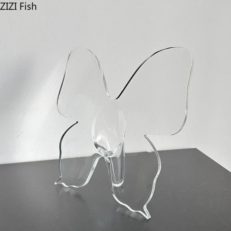 Butterfly Theme Vase for Aesthetic Room Decor - Vase