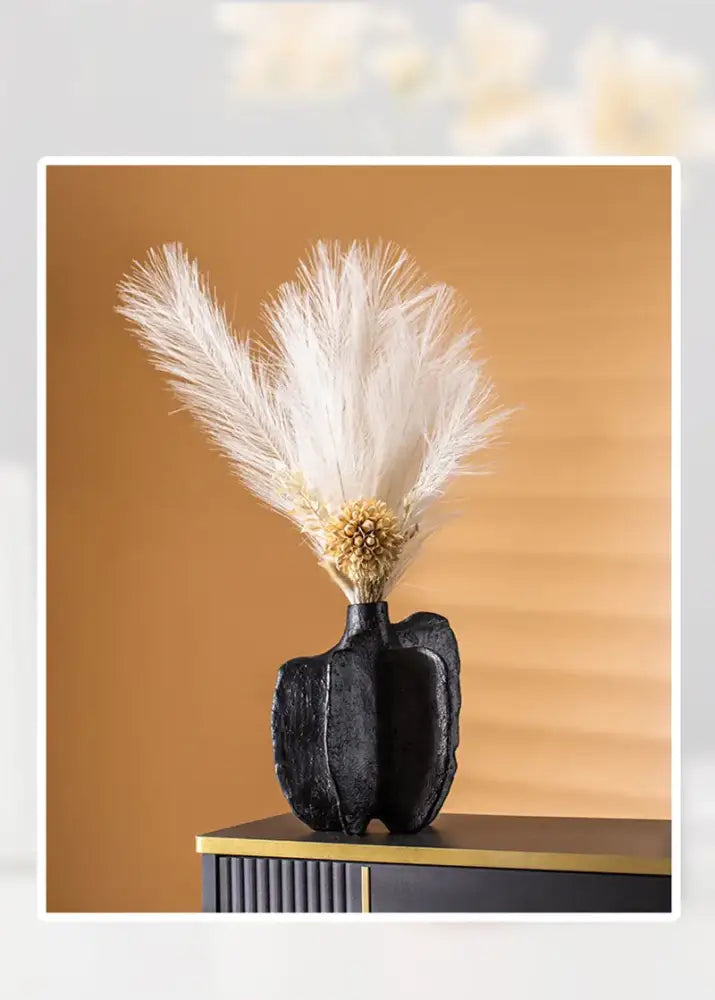 Ceramic Sea Vase with Nordic Modern Decor - Vase