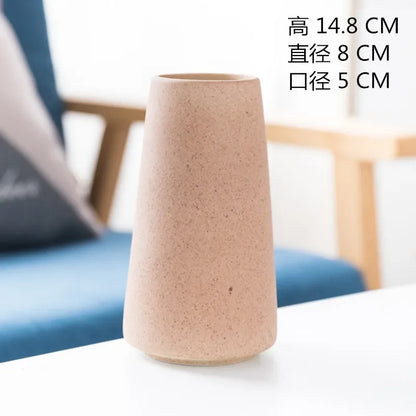 DecorBites™ Ceramic Vase: Elegant Dining & Wedding Table Decor, Nordic Living Room Home Decor