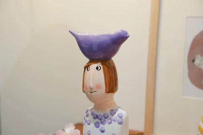 Ceramic Vase Set for Beautiful Home Decor - Vase