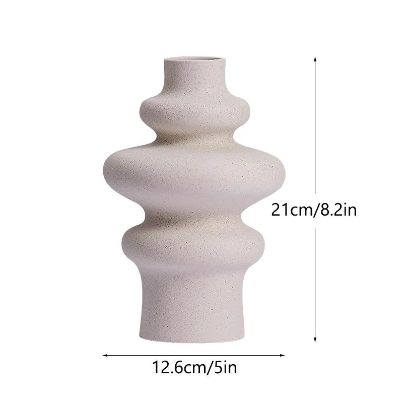 Ceramic Vases Set for Modern Home Decor - Large - Vase