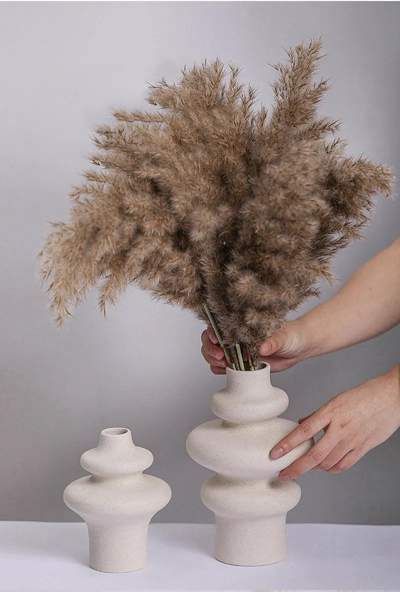 DecorBites™ Ceramic Vases Set for Modern Home Decor