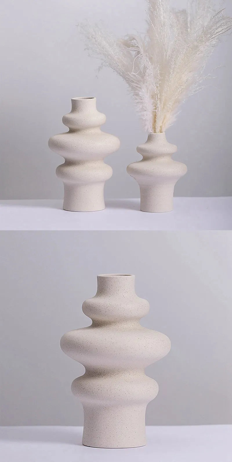 DecorBites™ Ceramic Vases Set for Modern Home Decor