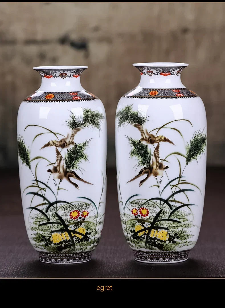 Chinese Traditional Ceramic Vase for Home Decor - Vase