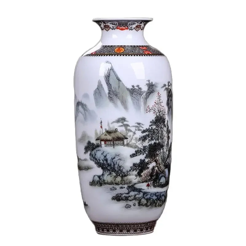 Chinese Traditional Ceramic Vase for Home Decor - Vase