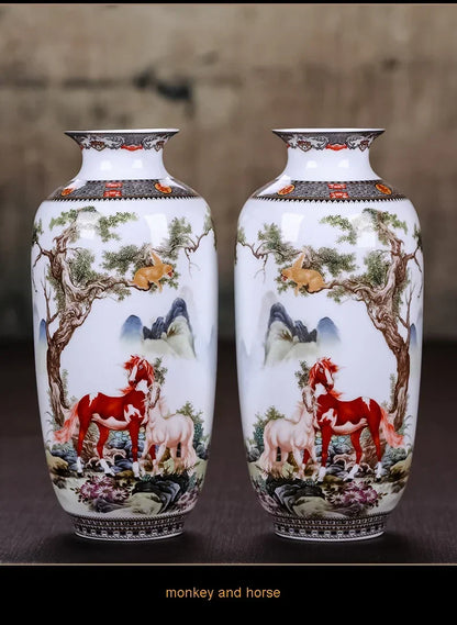 Chinese Traditional Ceramic Vase for Home Decor - Vase
