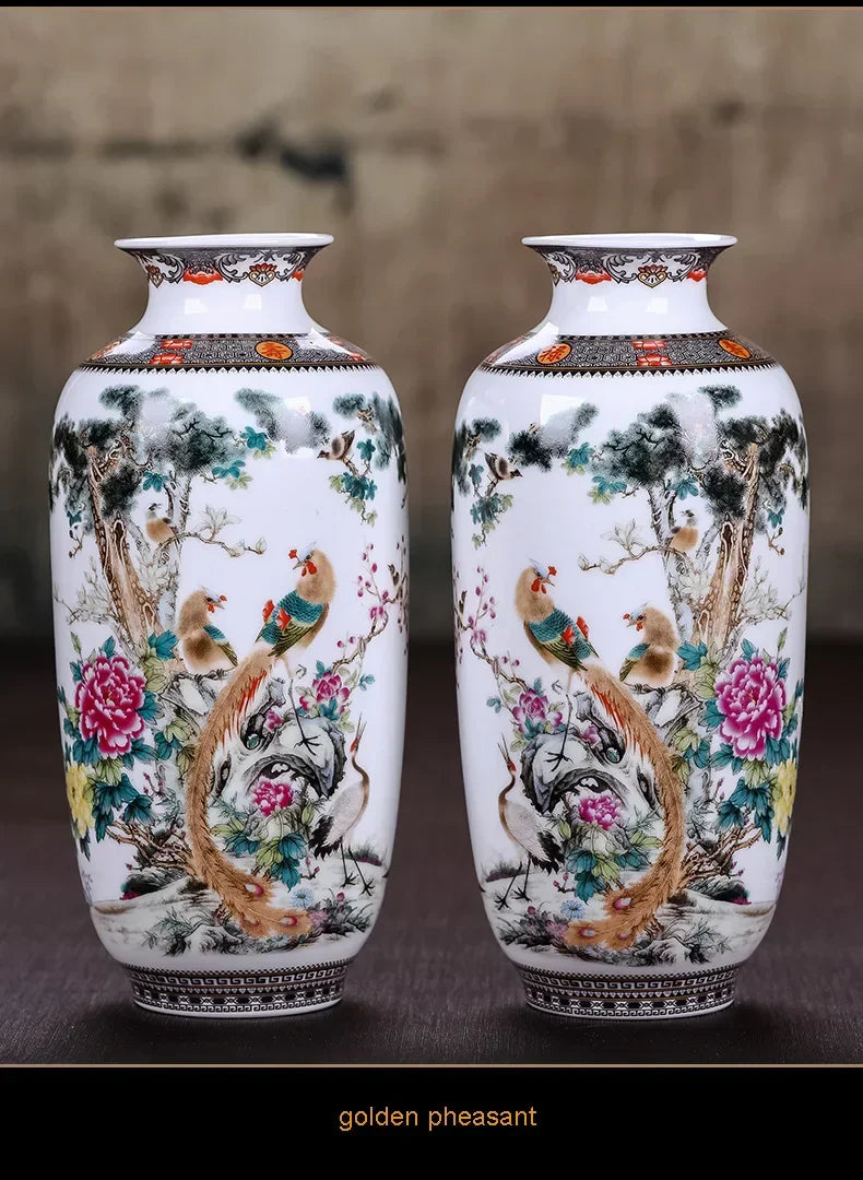 Chinese Traditional Ceramic Vase for Home Decor - Vase