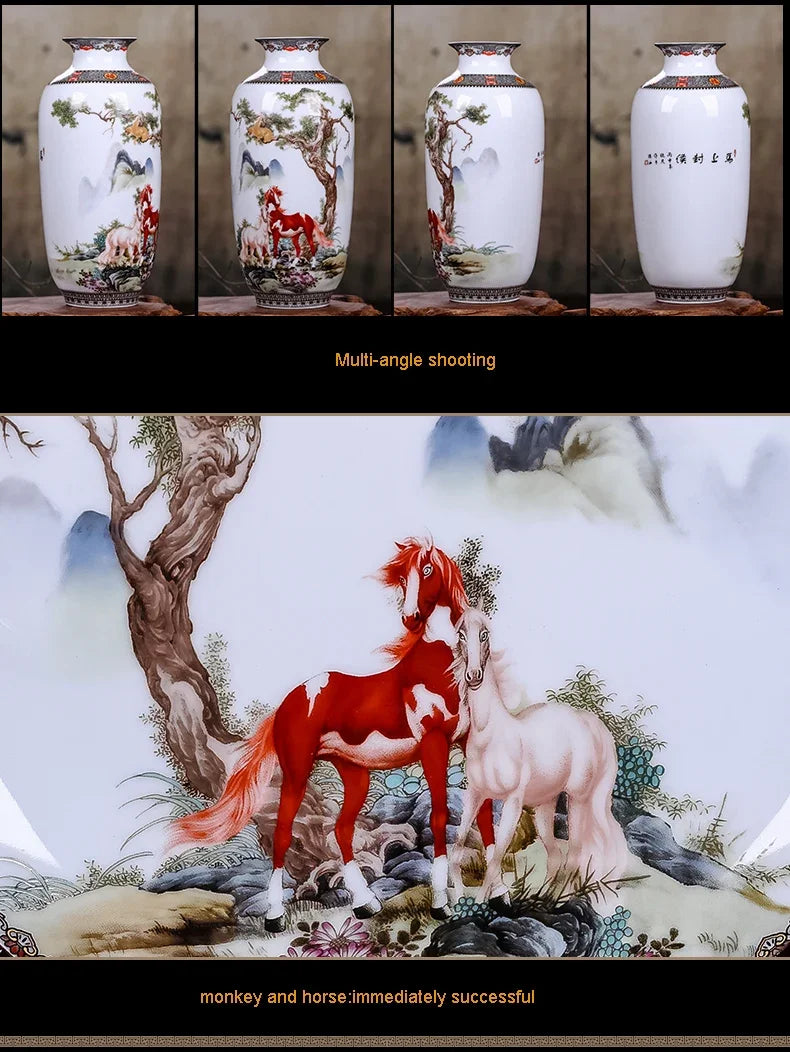 Chinese Traditional Ceramic Vase for Home Decor - Vase