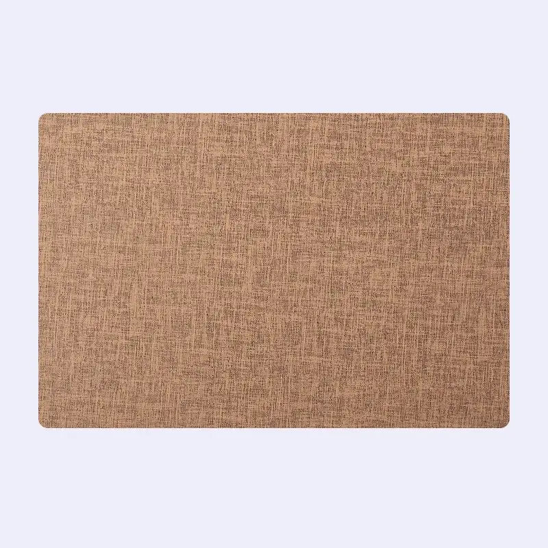 Rectangular beige woven fabric placemat from decorbites christmas decor placemat set for elegant home dining experience