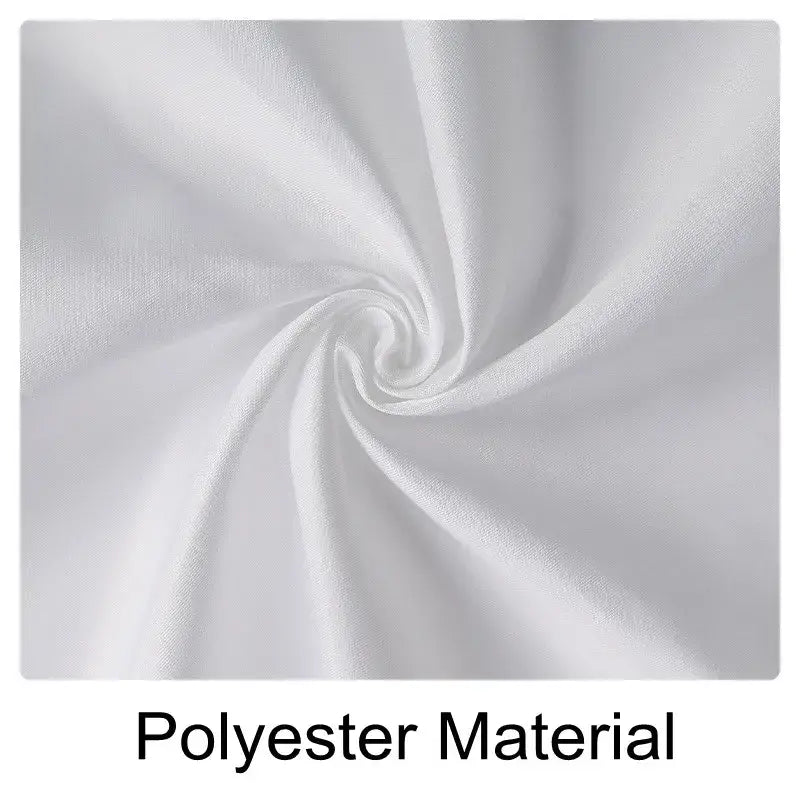 White polyester pillow cover with smooth glossy texture decorbites christmas santa claus snowflake design 18x18 inch