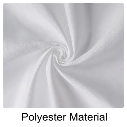 White polyester fabric with a smooth gloss and subtle sheen for decorbites christmas santa elk pillowcase 45x45cm