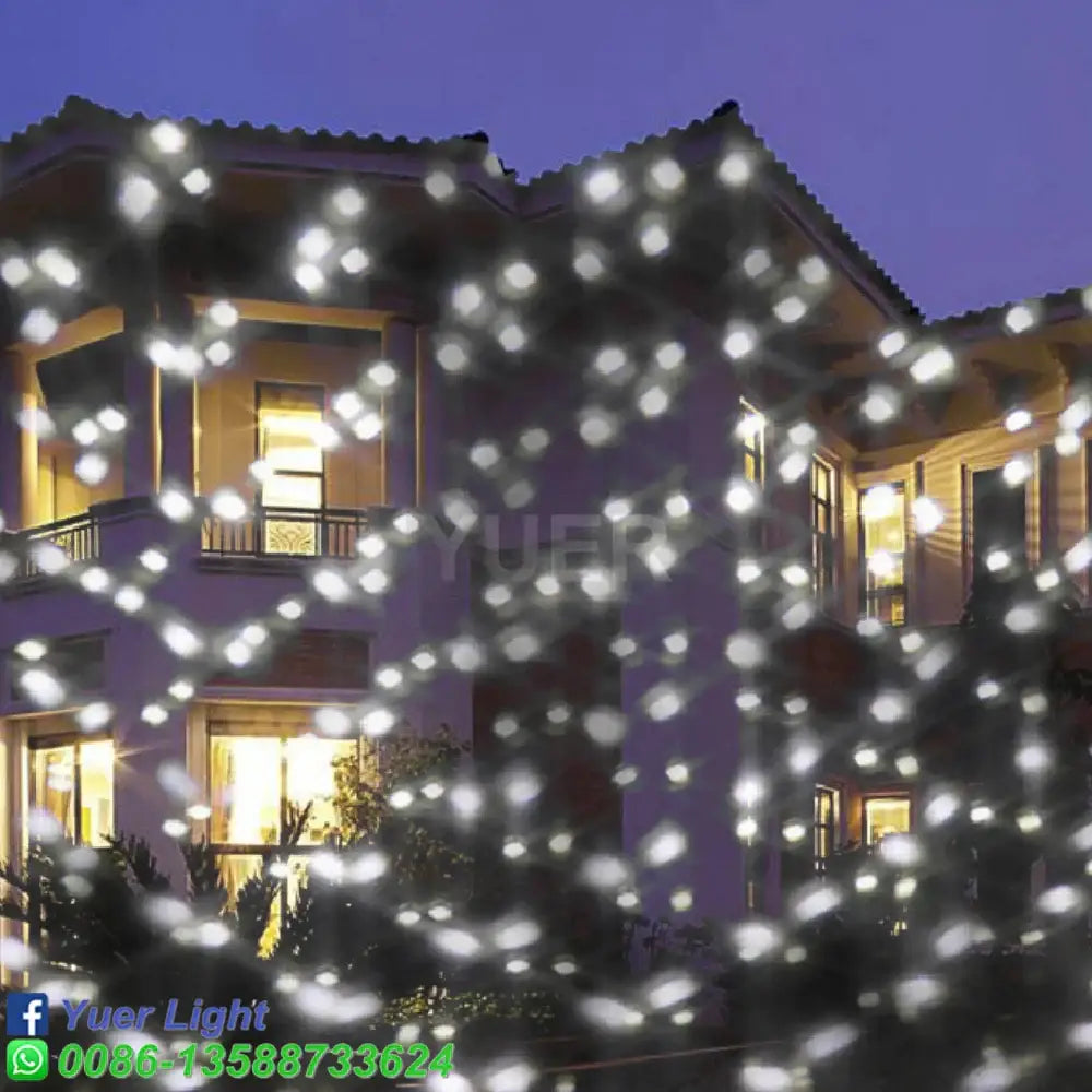 White led string projector lights with a festive glowing design for indoor outdoor decorbites christmas snow use