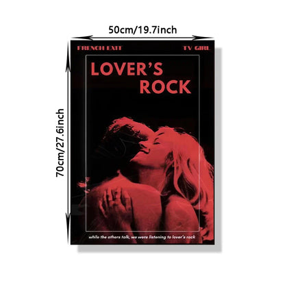 Classic TV Drama Girl Art Poster Canvas - Posters