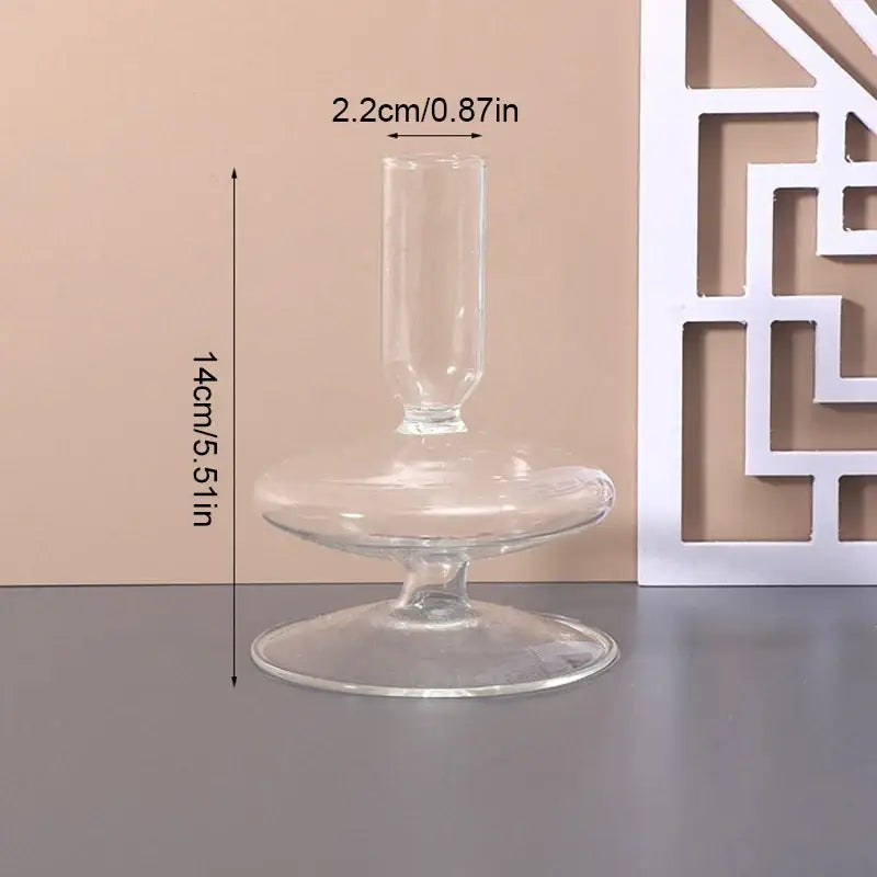 Farbige Glasvase für stilvolle Heimdekoration - A - Vase