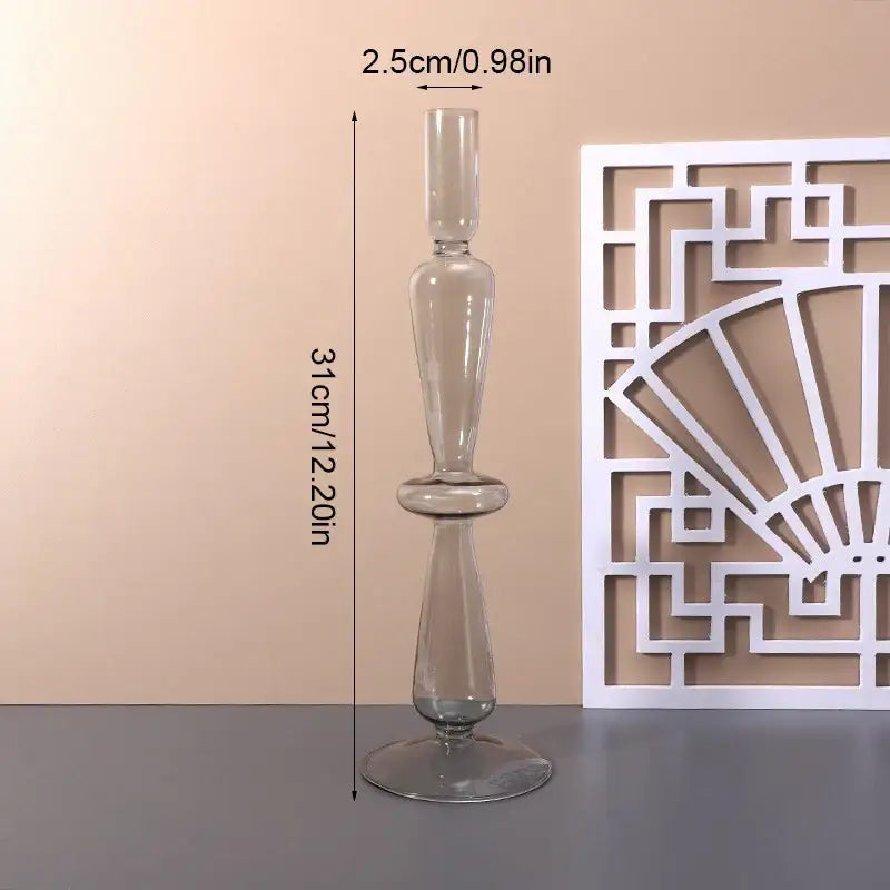 Farbige Glasvase für stilvolle Heimdekoration - I - Vase