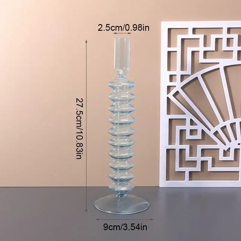 Farbige Glasvase für stilvolle Heimdekoration - K - Vase
