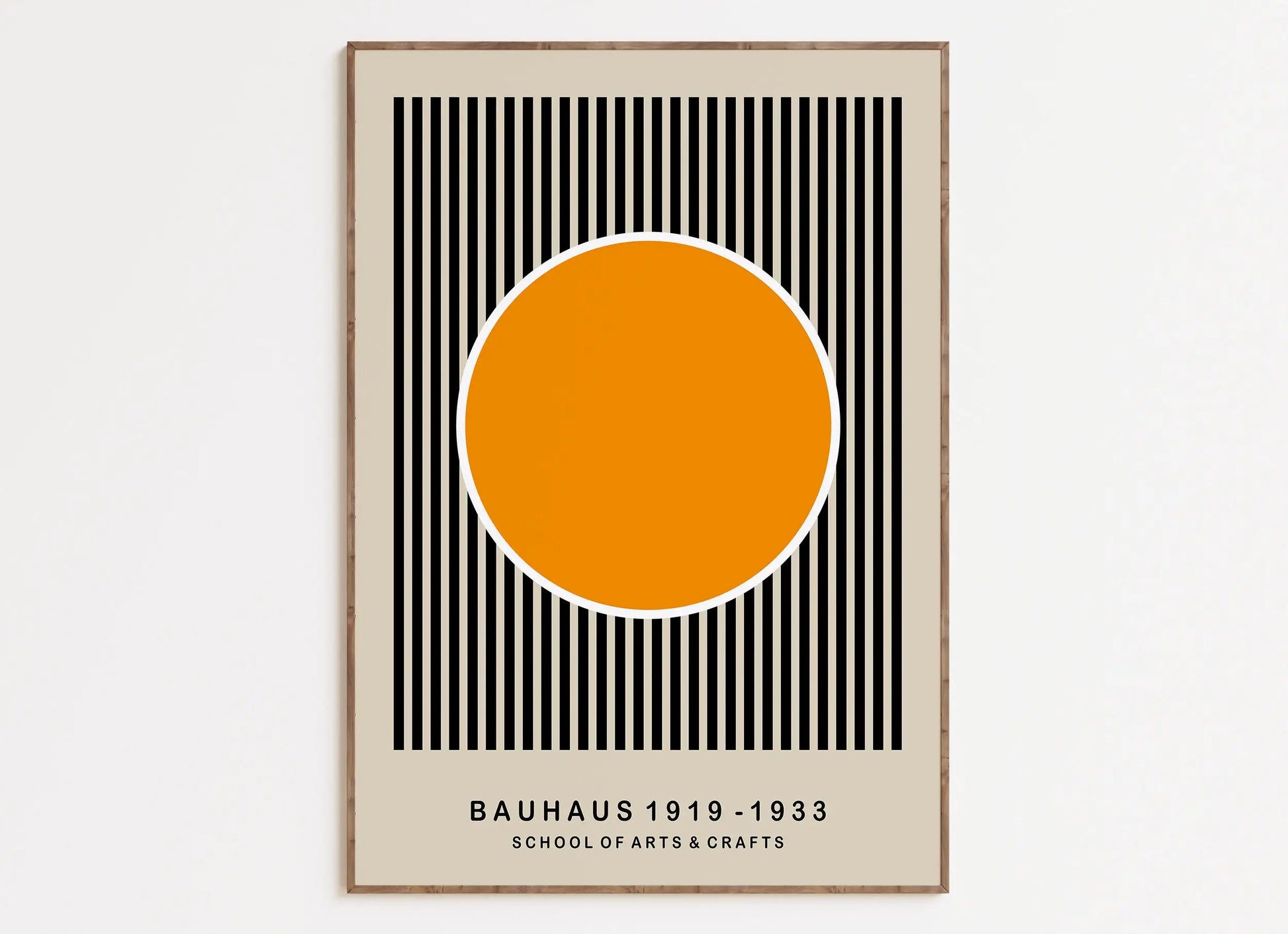 Colorful Mid Century Geometric Canvas Art - Posters
