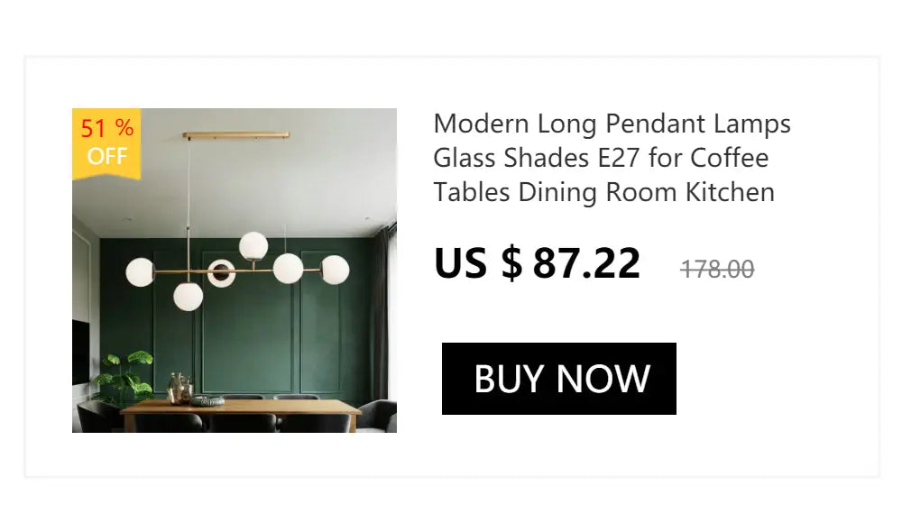 Modern long pendant lamps with glass shades and sleek metallic frame in decorbites contemporary led chandelier for dining room