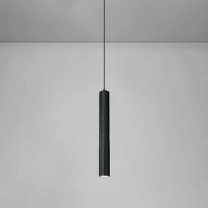 Decorbites™ contemporary nordic led pendant light black cylindrical minimalist pendant light for dining room