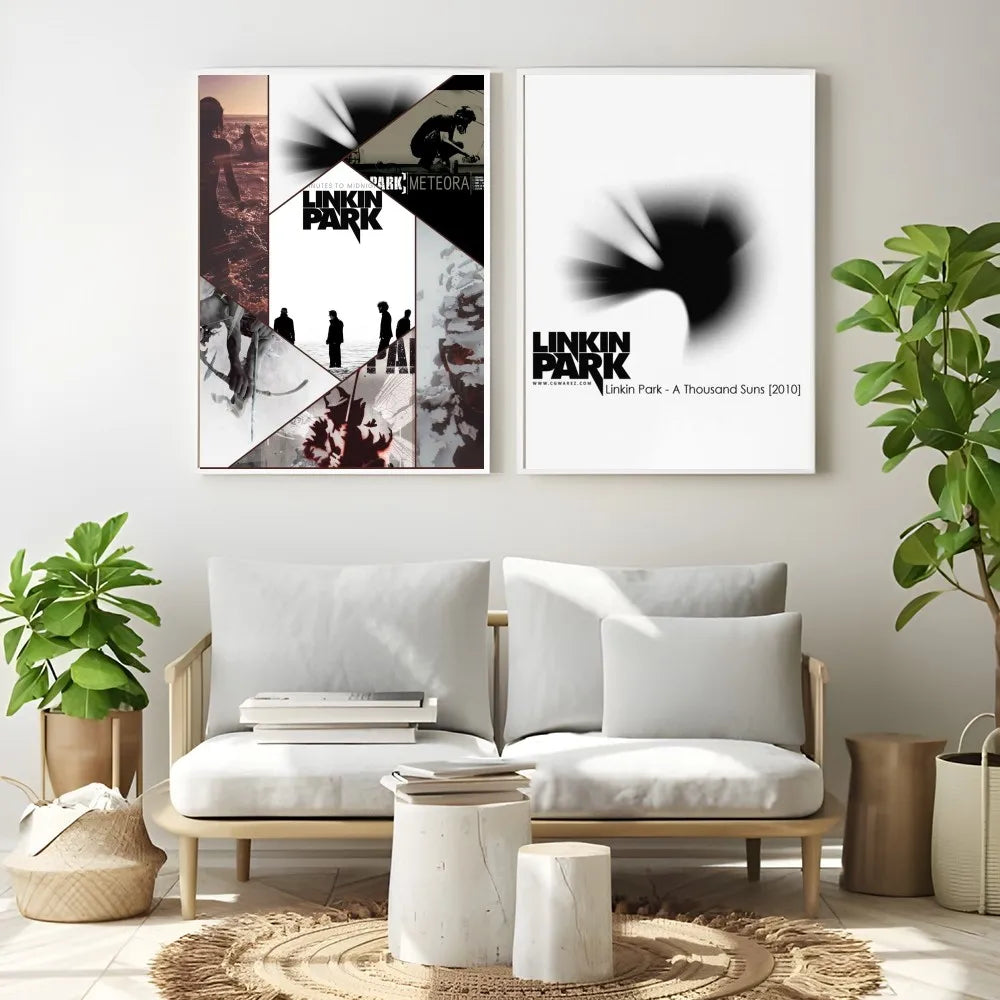 Cool L-Linkin Band Park Poster Wall Art - Posters