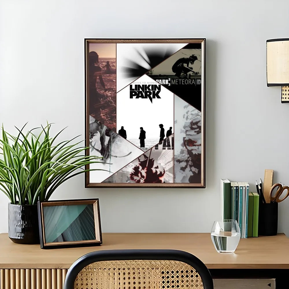 Cool L-Linkin Band Park Poster Wall Art - Posters