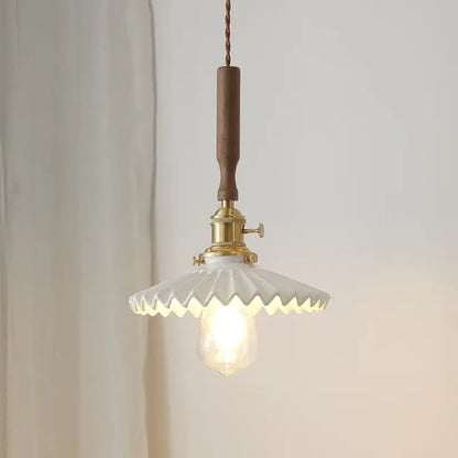 Decorbites™ Kupfer-Keramik-LED-Hängeleuchte mit Drehschalter - 4-W-Glühbirne & Lamparas Colgante