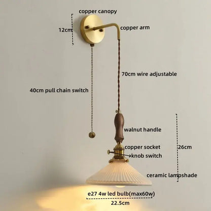 Decorbites™ Kupfer-Keramik-LED-Wandleuchten – Nordisches modernes Design