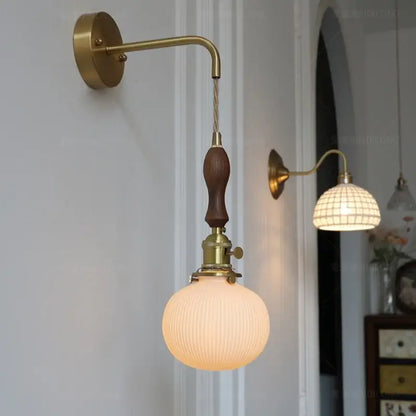 Decorbites™ Kupfer-Keramik-LED-Wandleuchten – Nordisches modernes Design