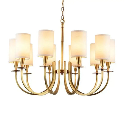 DecorBites™ Copper Chandelier Lights for Living Room, Kitchen, and Bedroom