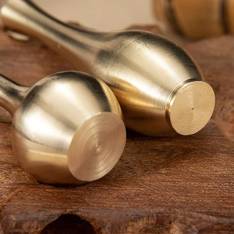 Copper Gold Tall Vase - Elegant Home Decor - Vase