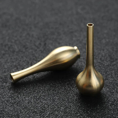 Copper Gold Tall Vase - Elegant Home Decor - Vase