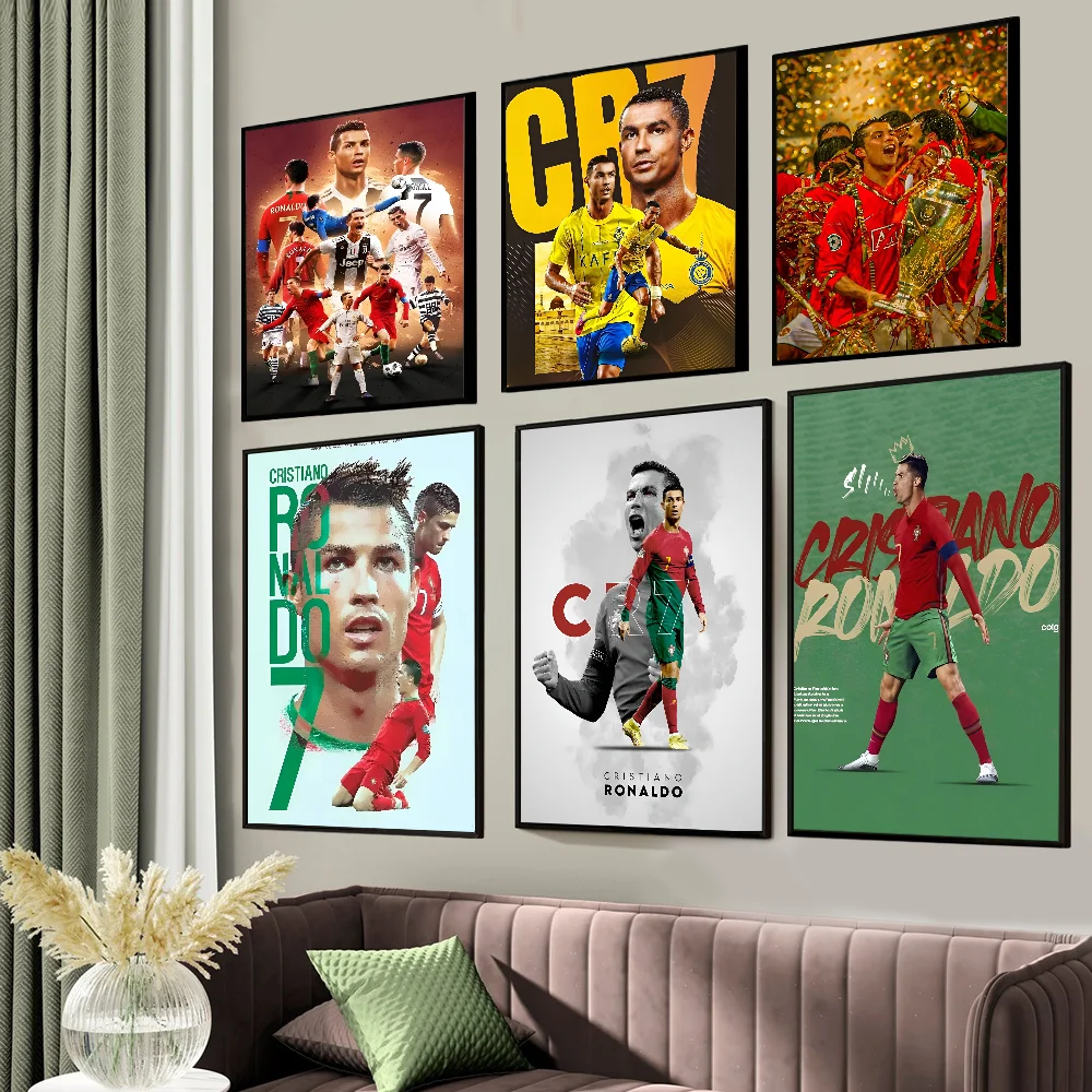 CR7 Self-Adhesive Art Poster for Home Decor - Posters