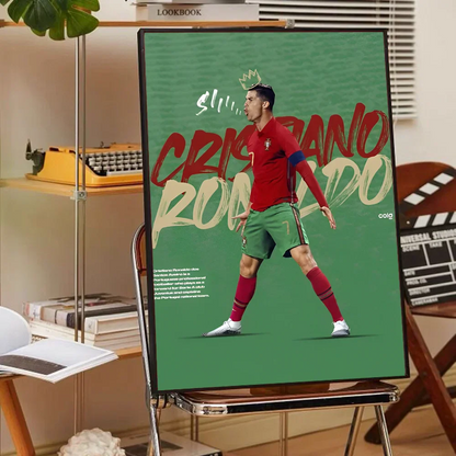 CR7 Self-Adhesive Art Poster for Home Decor - 21x30 No Frame / z3 - Posters