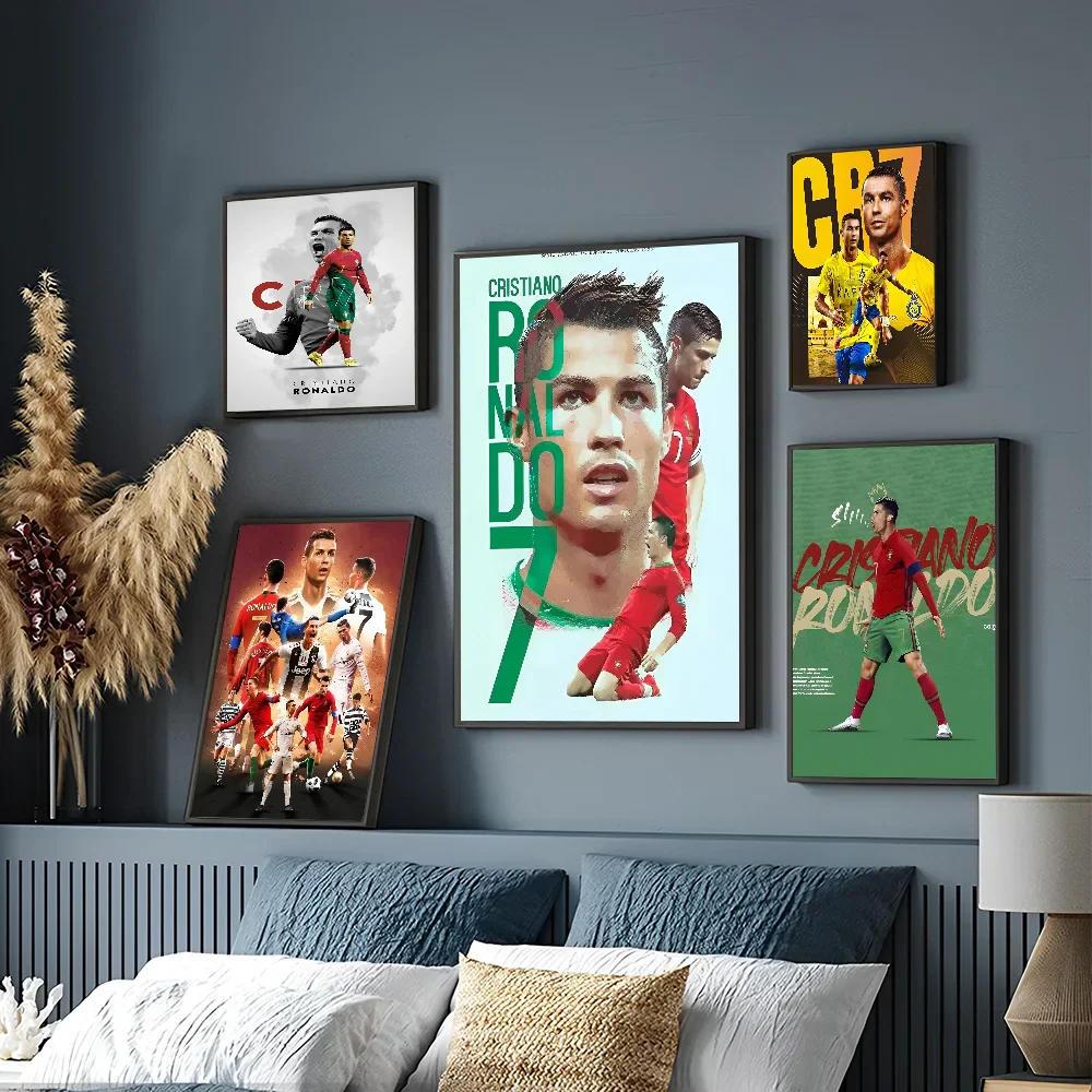 CR7 Self-Adhesive Art Poster for Home Decor - Posters