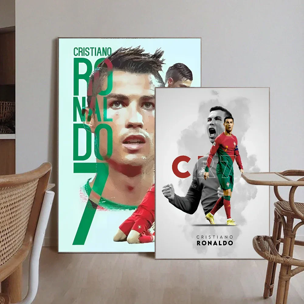CR7 Self-Adhesive Art Poster for Home Decor - Posters