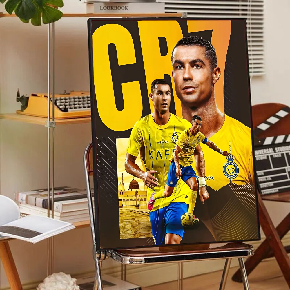CR7 Self-Adhesive Art Poster for Home Decor - 42x30 No Frame / z5 - Posters