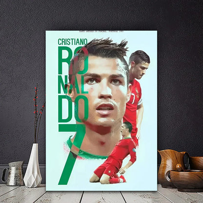 CR7 Self-Adhesive Art Poster for Home Decor - Posters