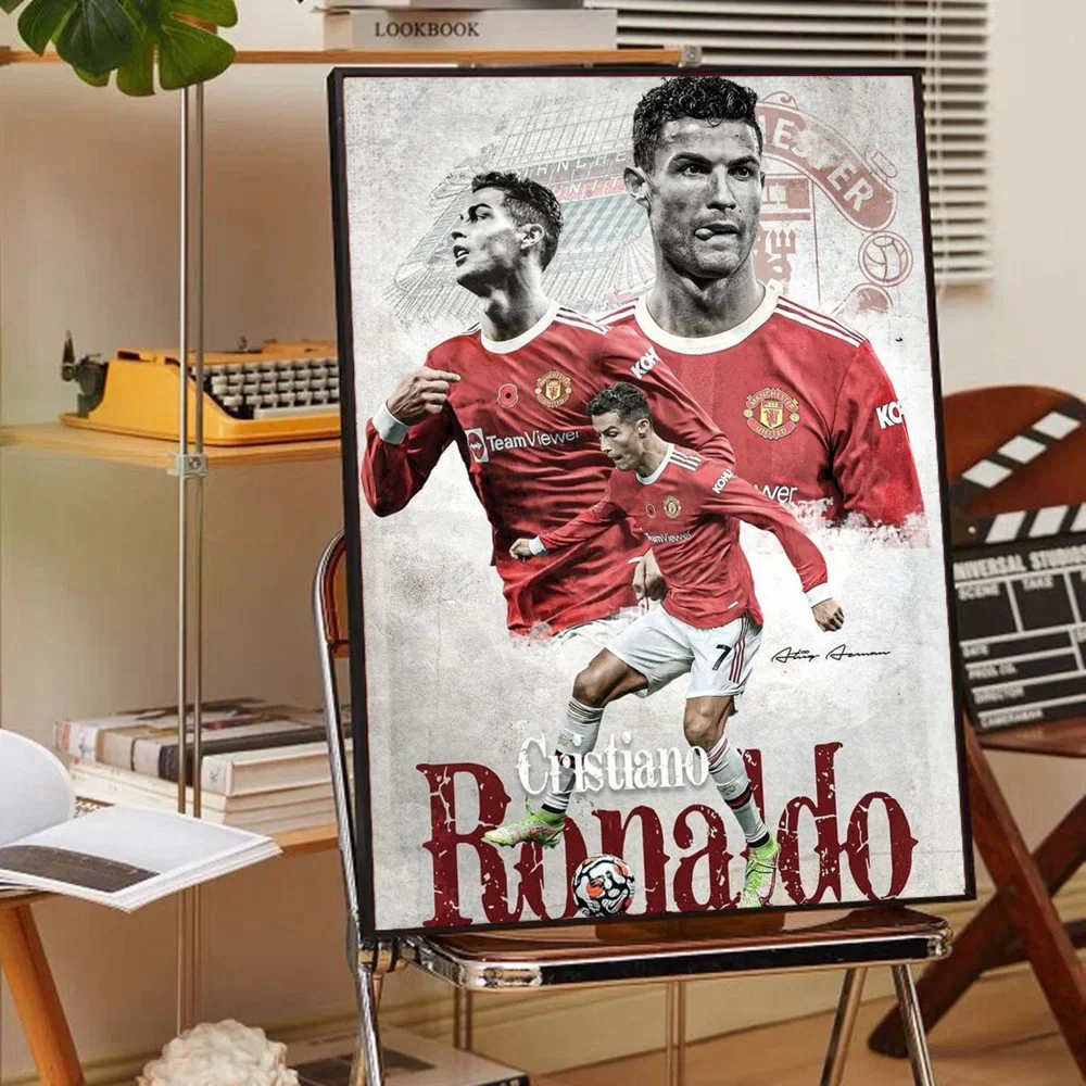 CR7 Self-Adhesive Art Poster for Home Decor - 10x15 No Frame / z7 - Posters
