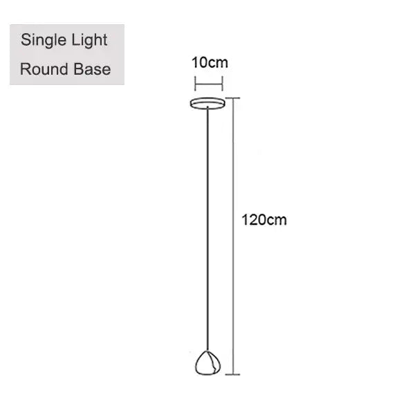 120cm tall decorbites crystal ball chandelier pendant light with round 10cm base and teardrop lampshade for dining room