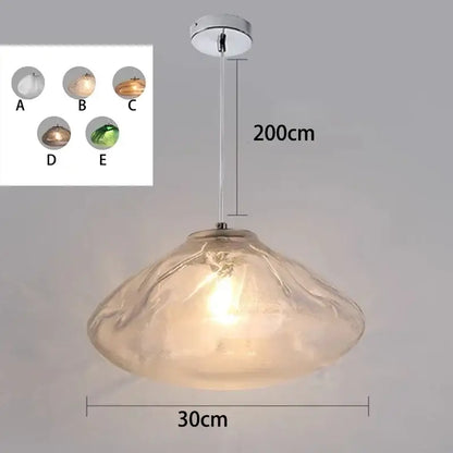 Translucent amber glass pendant light with organic shape in decorbites crystal chandelier stair pendant for modern living rooms