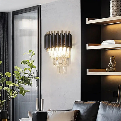 Decorbites™ Kristall-LED-Wandleuchte: Elegante Beleuchtung für Schlafzimmer, Flur, Treppe